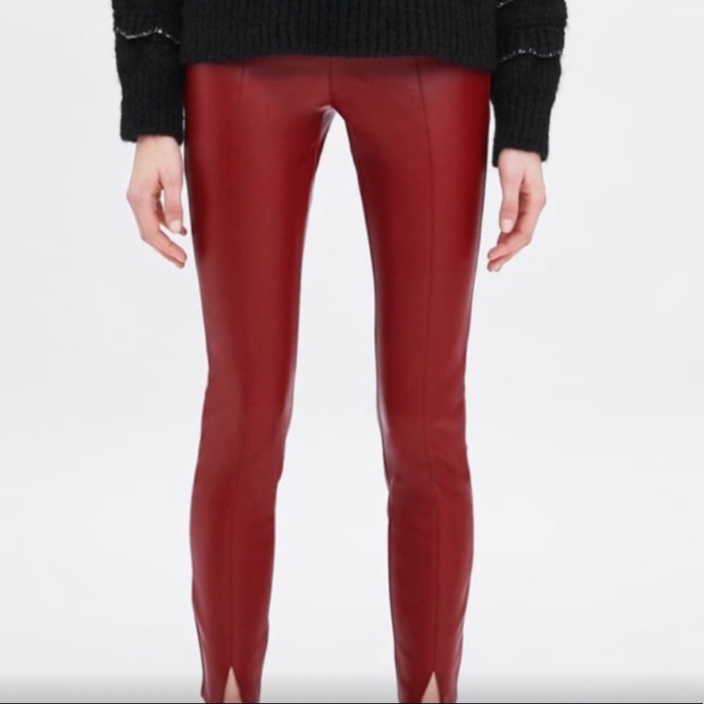 Faux Leather Leggings